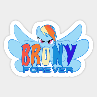 Brony Forever Sticker